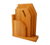 Хозяюшка  Набор Досок Бук на подставке 31-2