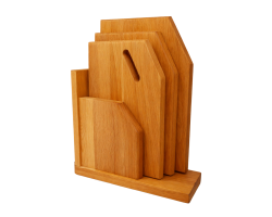 Хозяюшка  Набор Досок Бук на подставке 31-2