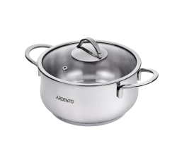 ARDESTO Кастрюля из нержавеющей стали с крышкой AR0723S
