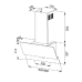 KANZLER D 536 W наклонная вытяжка
