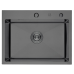 Мойка из нержавеющей стали GS BLACK 600х480х225 