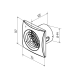 Zernberg Izumrud 100 matte black вытяжной вентилятор