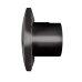 Zernberg Izumrud 125 gloss black Вытяжной вентилятор