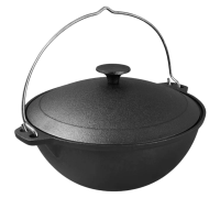 Казан чугунный 6л MY REAL IRON COOK - MC0062