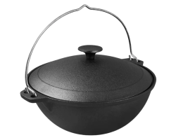 Казан чугунный 6л MY REAL IRON COOK - MC0062