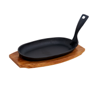 MY REAL IRON COOK - MC2225 Сковорода 22,5x12,5 см овальная съемная ручка