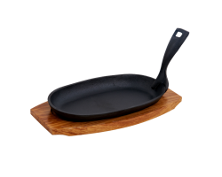 MY REAL IRON COOK - MC2225 Сковорода 22,5x12,5 см овальная съемная ручка