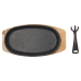 MY REAL IRON COOK - MC2225 Сковорода 22,5x12,5 см овальная съемная ручка