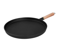 Сковорода чугунная блинная 25см MY REAL IRON COOK - MC6254