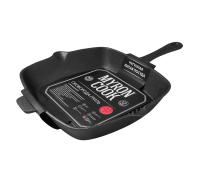 MY REAL IRON COOK - MC7274 Сковорода-гриль 27,5х25см литая ручка