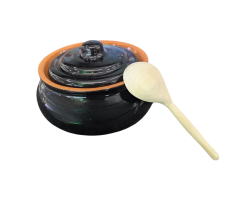 Вятская Керамика Набор горшков черный янтарь НБР КАШ Ч