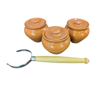 Вятская Керамика Набор горшков (3) 0,5л НБР ВК-1/3