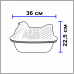 Керамическая форма для запекания курицы 36см TERRECOTTE LOTTI - SIENA - C00100SI