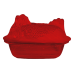 Керамическая форма для запекания курицы 36см TERRECOTTE LOTTI - MONTALCINO RED - C00100MO