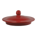 Керамический горшочек для запекания 22 см. TERRECOTTE LOTTI - MONTALCINO RED - C06822MO с крышкой CCP22MO