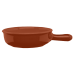 Керамическая посуда для запекания 24 см. 1 ручка VINCI C06624VI с крышкой CCP24SO