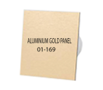 AIRROXY - ALUMINIUM GOLD PANEL 01-169