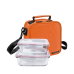 Термо-сумка ланчбокс + контейнеры ( 570мл + 840мл ) - BASIC - NARANJA - IRIS - 9245-TX