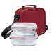 Термо-сумка ланчбокс + контейнеры ( 570мл + 840мл ) - BASIC - ROJA - IRIS - 9247-TX