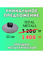 Уникальное предложение - Крышка Tefal Metal 22 см