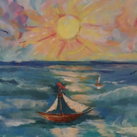 "ЗАКАТ" Любовь Кулешова.